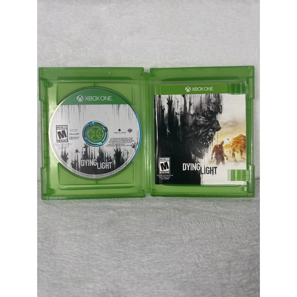 Warner Bros Dying Light Xbox One Standard Green Excellent Parkour Zombie Action